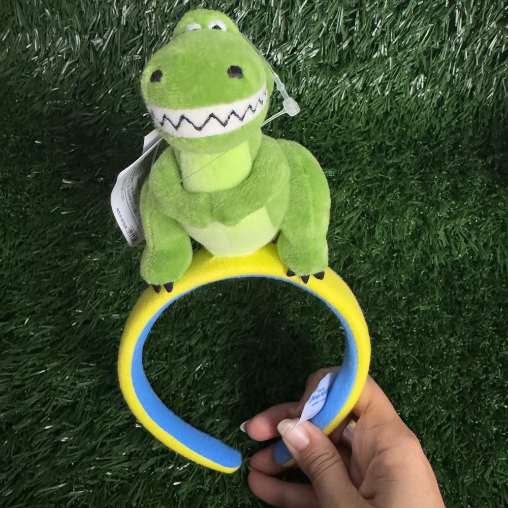 Toy Story Rex Green Dinosaur Headband